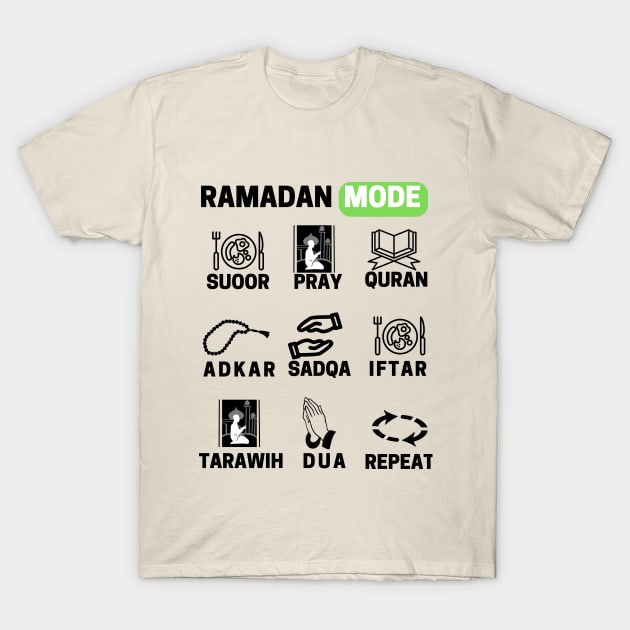 Ramadan mode T-Shirt by letherpick